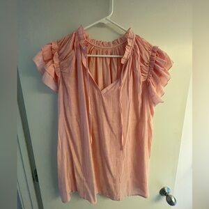 Pink blouse